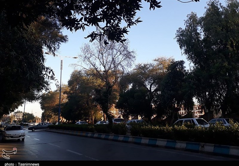 هوای دل انگیز پاییزی در اهواز