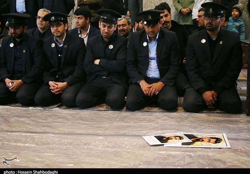 وداع با شهید مدافع حرم"مهدی ایمانی"