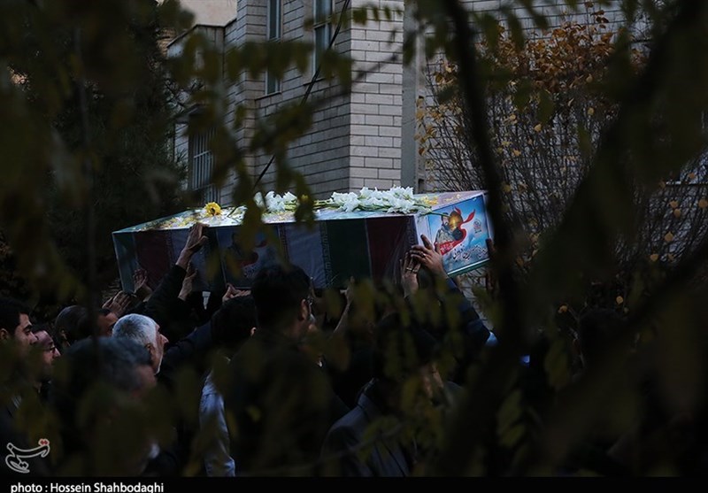 وداع با شهید مدافع حرم"مهدی ایمانی"