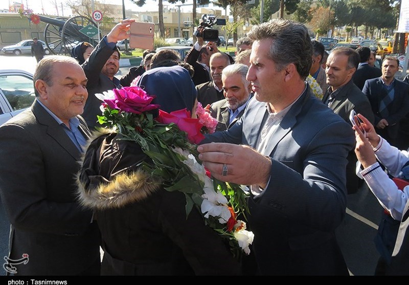 استقبال مدال آوران پاراآسیایی در دامغان