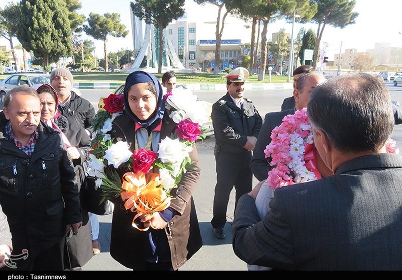 استقبال مدال آوران پاراآسیایی در دامغان