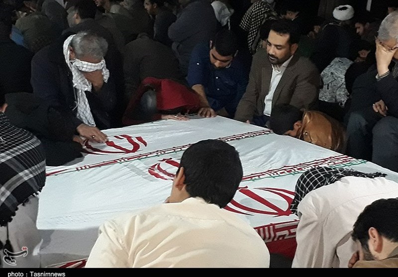 استقبال از 55 شهید تازه تفحص شده دفاع مقدس در معراج شهدای اهواز
