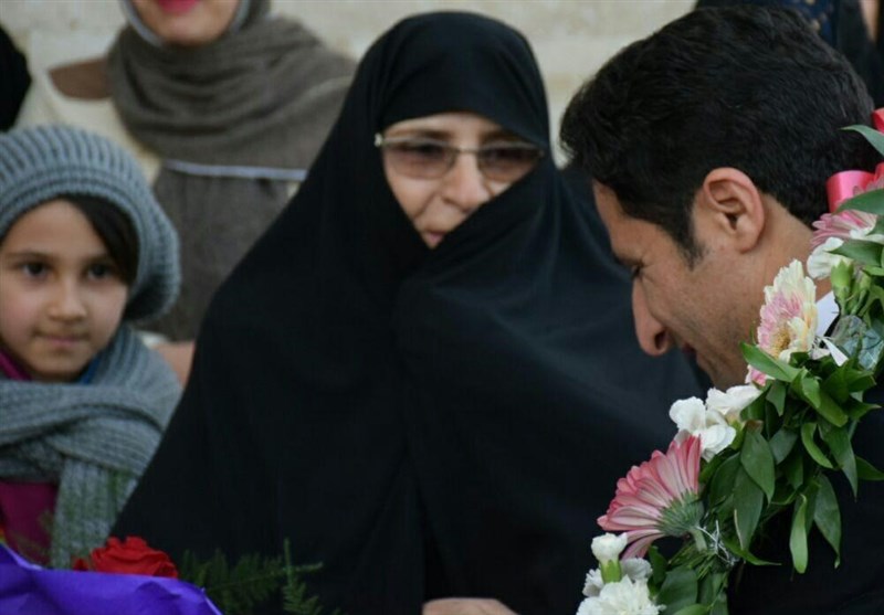 آیین استقبال از غلامرضا عبدی مراغه ای داوربین المللی سپک تاکرا اعزامی به مسابقات تایلند به روایت تصویر