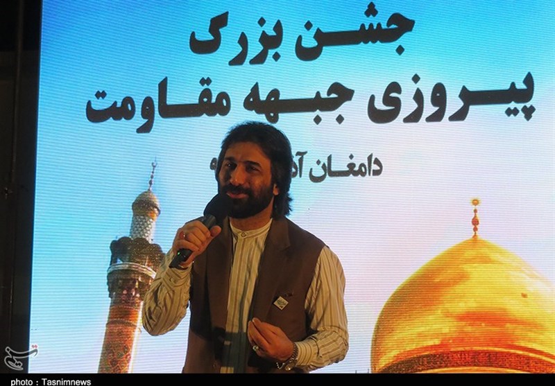 جشن پیروزی بزرگ جبهه مقاومت در دامغان