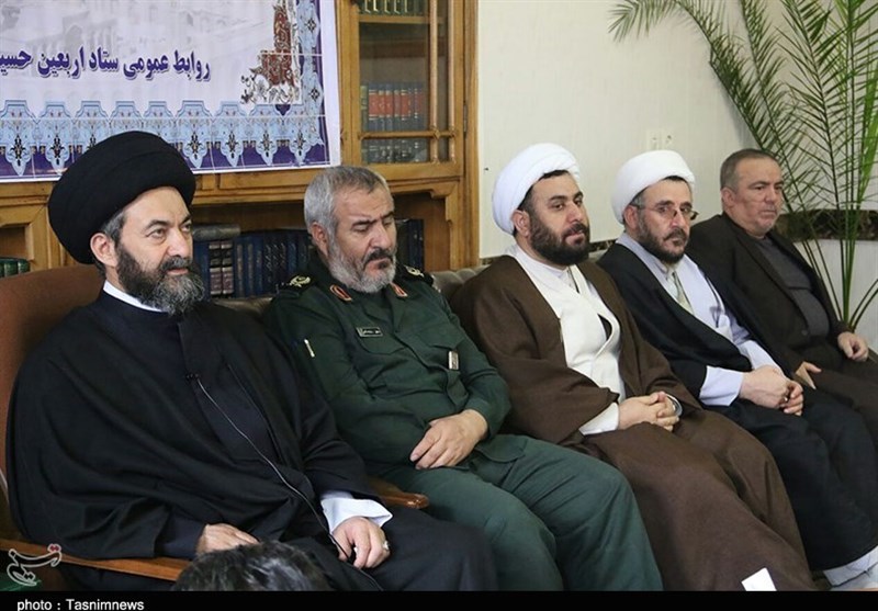 دیدار اعضای ستاد بزرگداشت اربعین با امام جمعه اردبیل