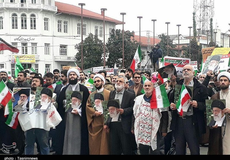 مراسم 9 دی در رشت