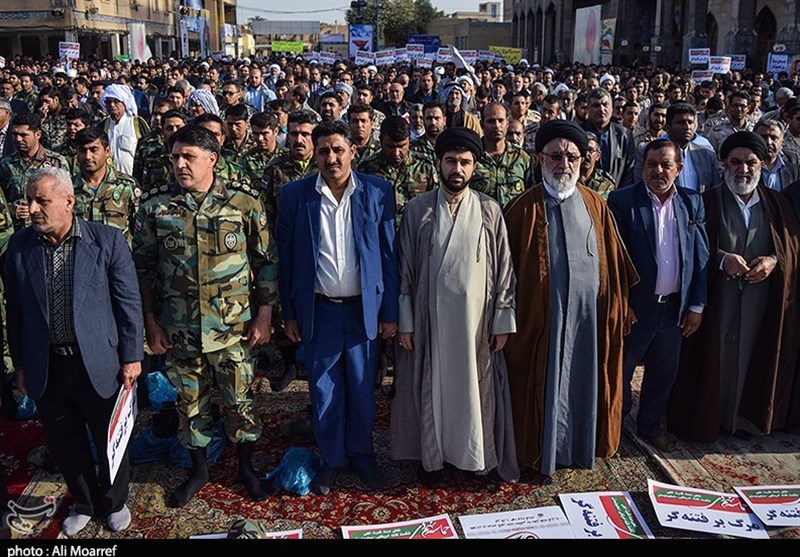 بزرگداشت حماسه 9 دی در اهواز