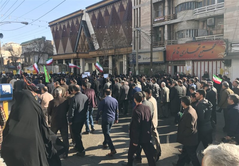 راهپیمایی کرمانشاه