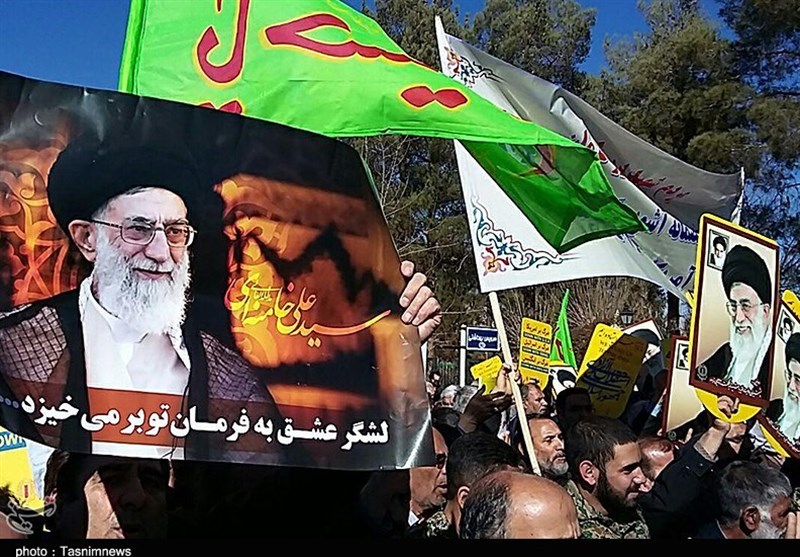 راهپیمایی مردم کرمان در محکومیت اغتشاشات