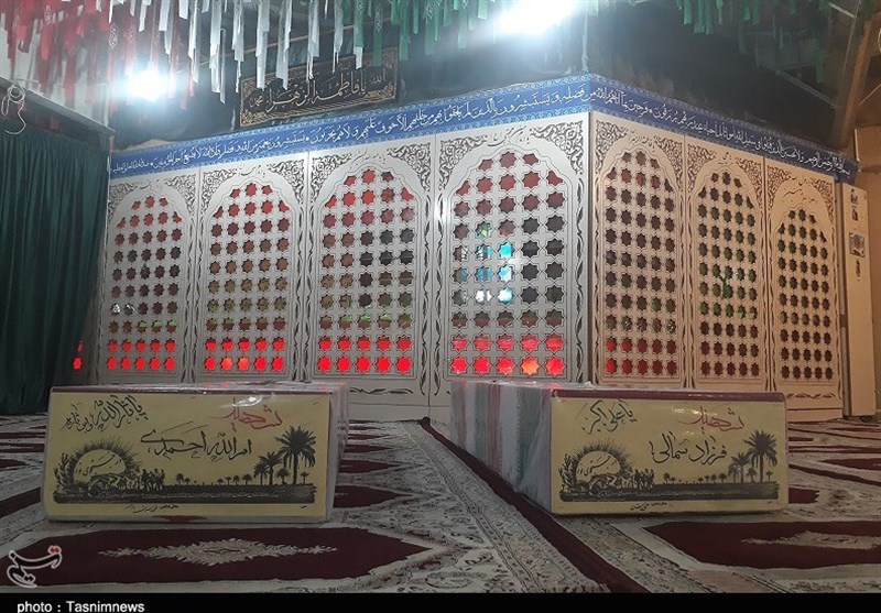 بازگشت پیکر مطهر شهید فرزاد سمالی و شهید امرالله احمدی به وطن
