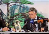 نشست خبری "پانگ سن" سفیر چین در ایران با موضوع حادثه نفتکش سانچی
