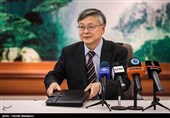 نشست خبری "پانگ سن" سفیر چین در ایران با موضوع حادثه نفتکش سانچی