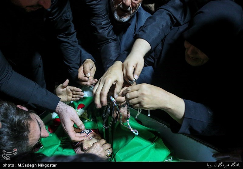وداع با شهید مدافع حرم محمد معافی