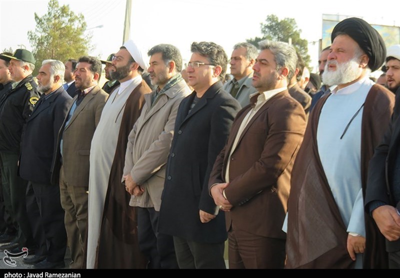 گلباران مزار شهدا دهه فجر دامغان//12