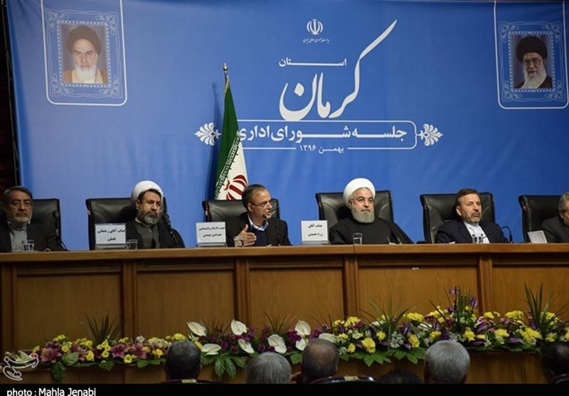 جلسه شورای اداری استان کرمان با حضور رئیس جمهور 