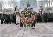 تجدید میثاق کارکنان فرماندهی حفاظت سپاه با آرمان‌های امام خمینی(ره)
