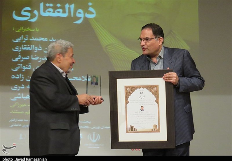 آیین بزرگداشت دکتر حسن ذوالفقاری در دامغان///1