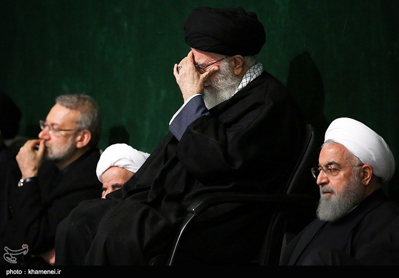 مراسم عزاداری شهادت حضرت فاطمه زهرا(س) در حسینیه امام خمینی با حضور رهبر معظم انقلاب