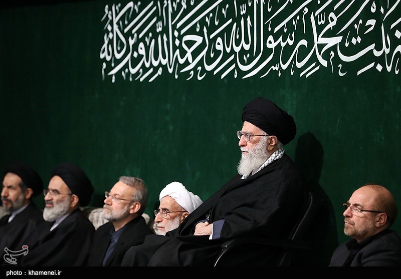 مراسم عزاداری شهادت حضرت فاطمه زهرا(س) در حسینیه امام خمینی با حضور رهبر معظم انقلاب