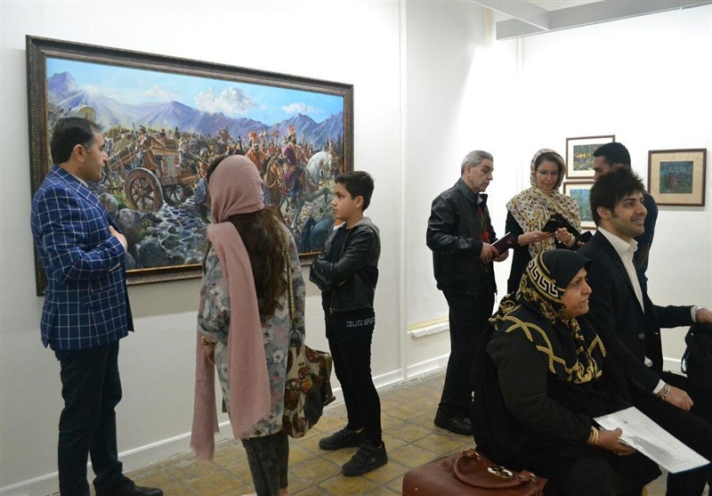 نمایشگاه "مروری برآثار استاد اسفندیار احمدیه"
