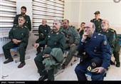 بازید سرلشکر محمدعلی جعفری فرمانده کل سپاه پاسداران از مرکز آموزش هوانوردی و تعمیرات تخصصی بالگرد سپاه