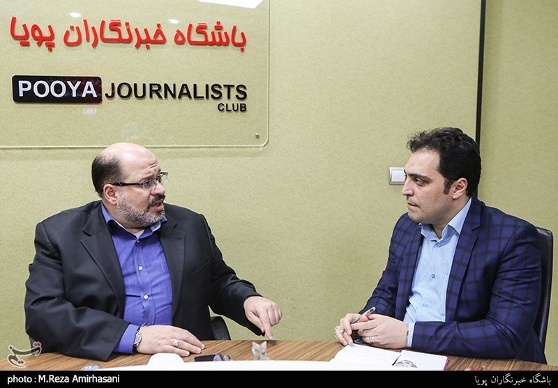 بازدید نماینده جنش مقاومت اسلامی حماس از باشگاه خبرنگاران پویا