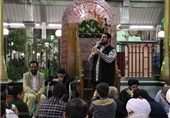 هشتمین شب از محفل "بهار علوی" در حرم حسینی+عکس