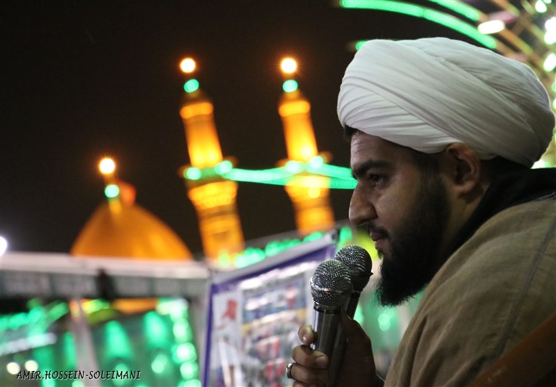 هشتمین شب از محفل بهار علوی در حرم حسینی