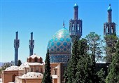 مرمت گنبد آرامگاه شاه نعمت‌الله ولی ماهان آغاز شد