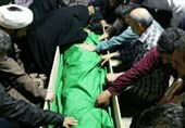 وداع با شهید فاطمیون در معراج شهدا+عکس