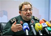 نائب قائد الحرس الثوری: العدو حشد جمیع أدواته، لکن الشعب الإیرانی لم یتراجع