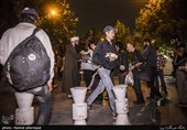 اطعام غذا در  شب ولادت امام زمان حضرت مهدی(عج) توسط گروه جهادی هادیان سعادت