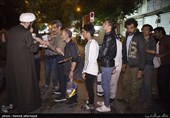 اطعام غذا در  شب ولادت امام زمان حضرت مهدی(عج) توسط گروه جهادی هادیان سعادت