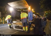 پخش شربت و اطعام غذا در  شب ولادت امام زمان حضرت مهدی(عج) توسط گروه جهادی هادیان سعادت