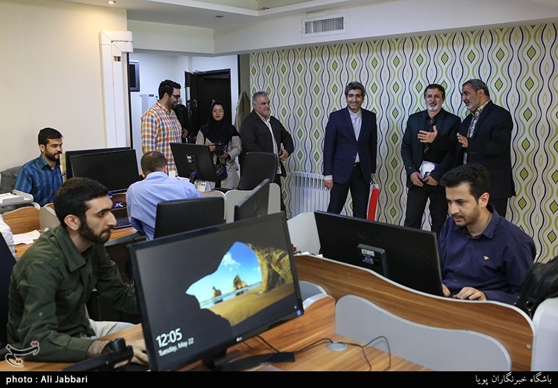 بازدید علی محمد اسماعیلی رییس فرهنگسرای رسانه از باشگاه خبرنگاران پویا(خبرگزاری تسنیم) 
