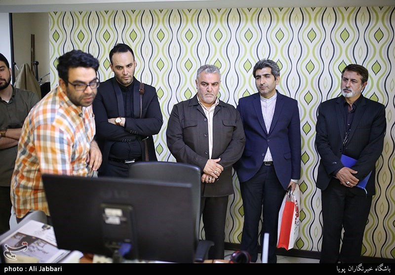 بازدید علی محمد اسماعیلی رییس فرهنگسرای رسانه از باشگاه خبرنگاران پویا(خبرگزاری تسنیم) 