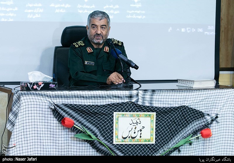 سخنرانی سرلشکر محمدعلی جعفری فرمانده کل سپاه پاسداران در مراسم رونمایی از دانشنامه شهدا و ایثارگران
