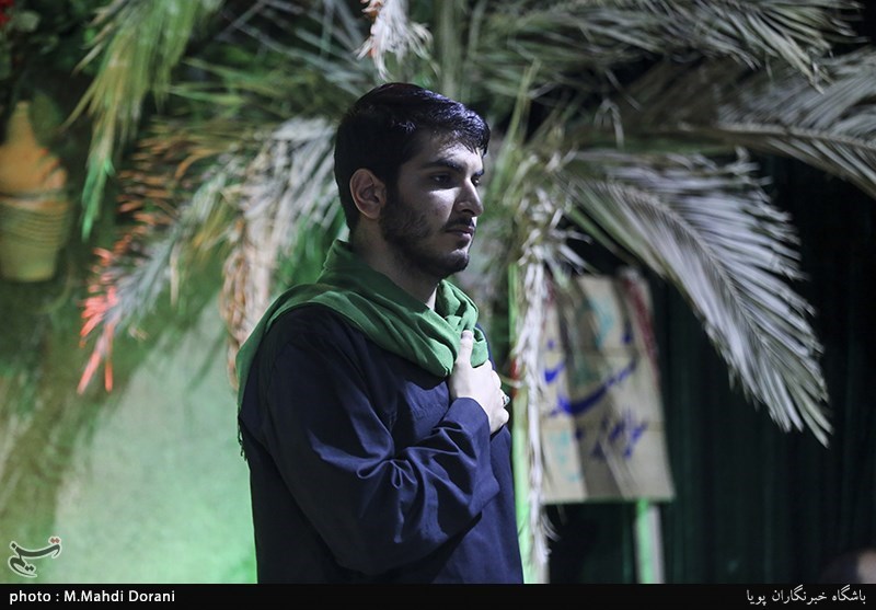 مراسم وداع با پیکر مطهر شهید محمدمهدی فریدونی