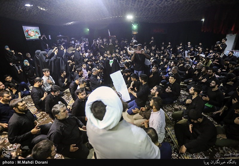 مراسم وداع با پیکر مطهر شهید محمدمهدی فریدونی