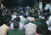 وداع با پیکر فرمانده جوان مدافع حرم، «خلیل تختی‌نژاد»+عکس و فیلم
