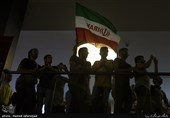 تماشای تیم های فوتبال ایران و پرتغال در چارسو