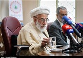 آیت‌اللّه احمد جنتی رئیس شورای هماهنگی تبلیغات اسلامی در نشست کارگروه‌های تخصصی ستاد چهلمین سالگرد انقلاب اسلامی