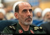 سردار سرتیپ محمّدحسین سپهر جانشین رئیس سازمان بسیج مستضعفین در همایش ائمه جماعات و فرماندهان پایگاه‌های مقاومت بسیج شهرک‌های مسکونی ارتش