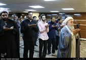اقامه نماز جماعت آیت الله سعید شاه آبادی 