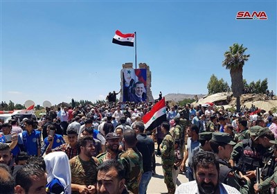 Syrians Celebrate Army Victory