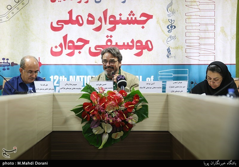 نشست دوازدهمین جشنواره ملی موسیقی جوان