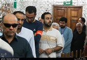 غبار روبی ضریح مطهر حضرت عبدالعظیم حسنی (ع)