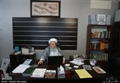 آیت الله سعید شاه آبادی رییس موسسه غدیر شناسی