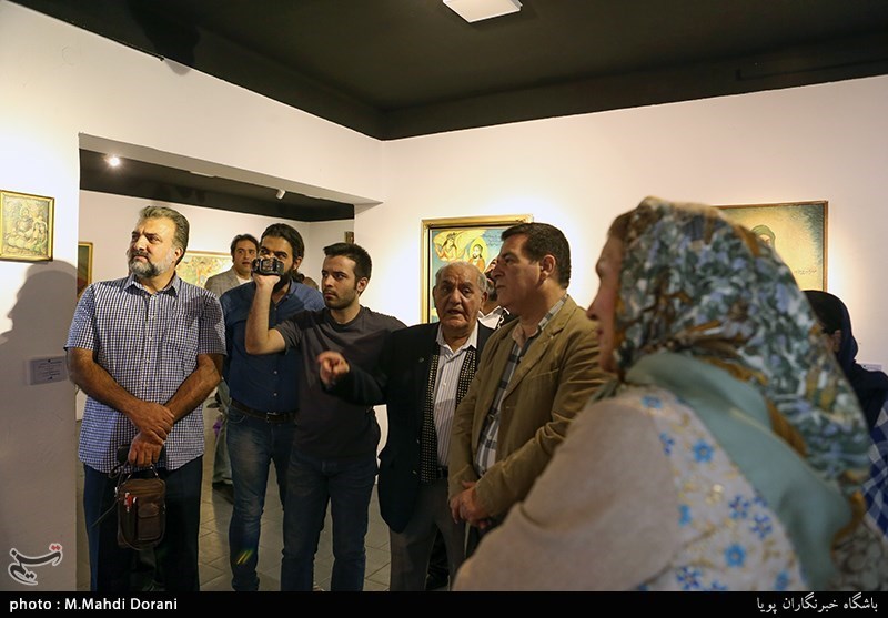 افتتاح نمایشگاه نقاشی قهوه خانه ای ایران