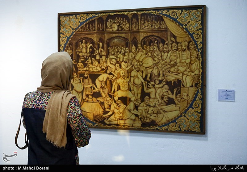 افتتاح نمایشگاه نقاشی قهوه خانه ای ایران